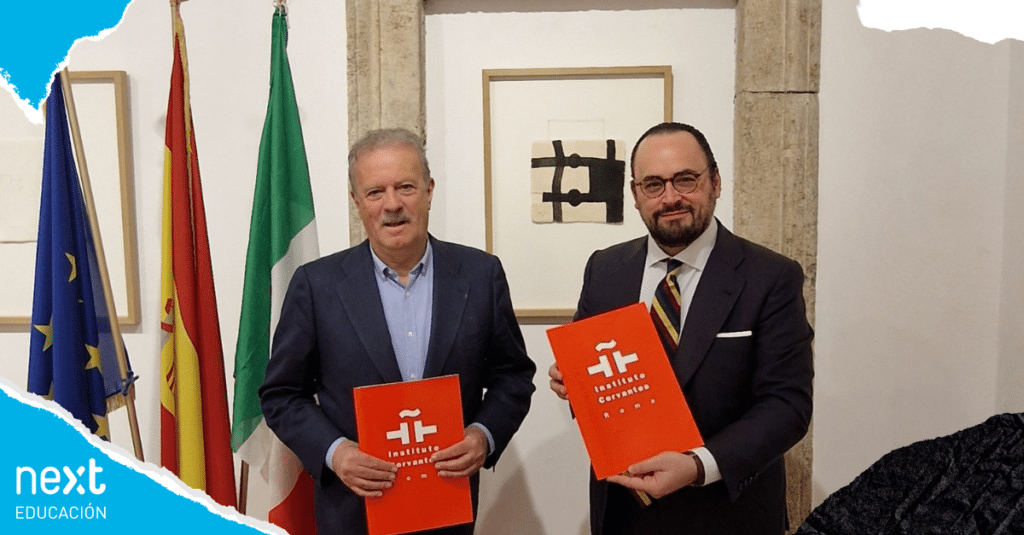 El Instituto Cervantes de Roma y Next Educación se alían para fortalecer la formación en español-2