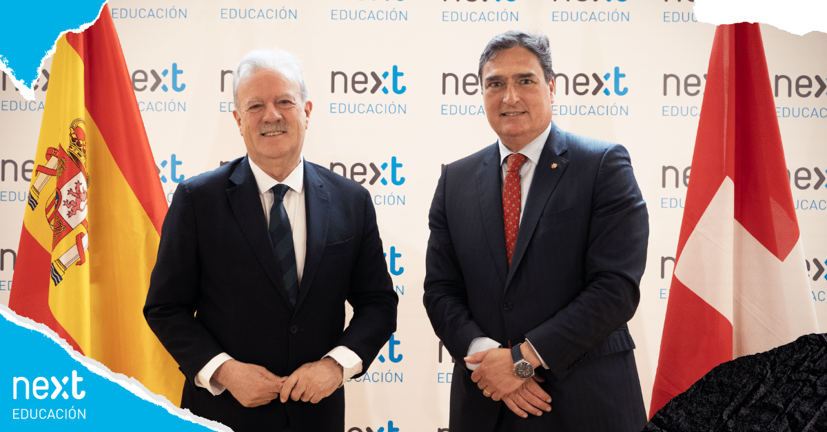 El Embajador de Suiza en España, Hanspeter Mock, en el Foro Next Educación